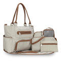 8Pcs Baby Nappy Diaper Bags Set For Mom Dad Mummy Handbags