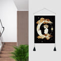 Tapestry Tassels Moon Mountain Linen Cotton Home Door Wall