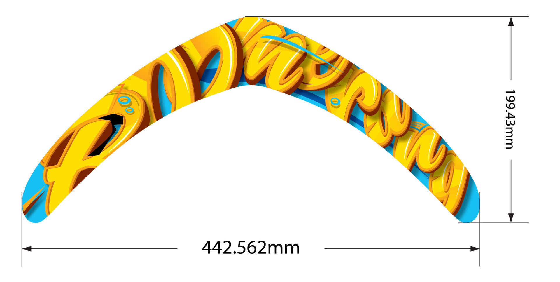 Kids Outdoor Flying Boomerang - Returning Throwing Toy for Active Play