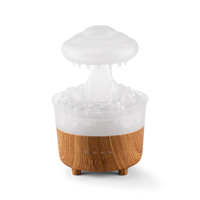 Aromaterapiya Diffuzori "Yomg'ir Buluti" (LED Tungi Chiroq, Namlagich)