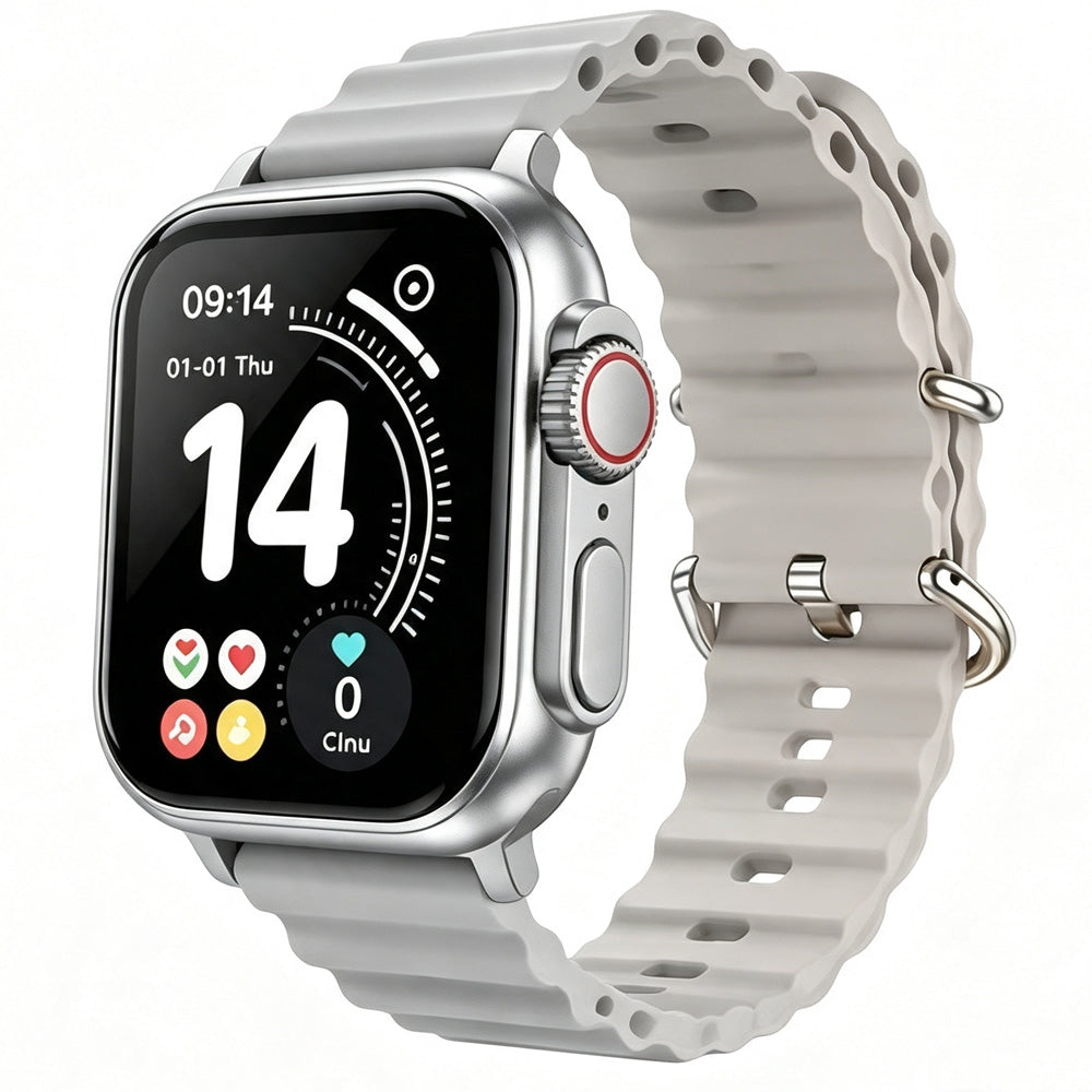 10-in-1 Smart Watch Set - Fitness Smartwatch with Wireless Earbuds & Extra Bands