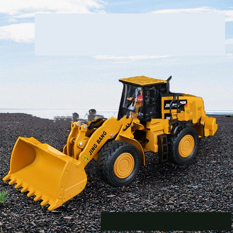 Die-Cast Construction Truck - Large Alloy Engineering Vehicle Toy for Kids