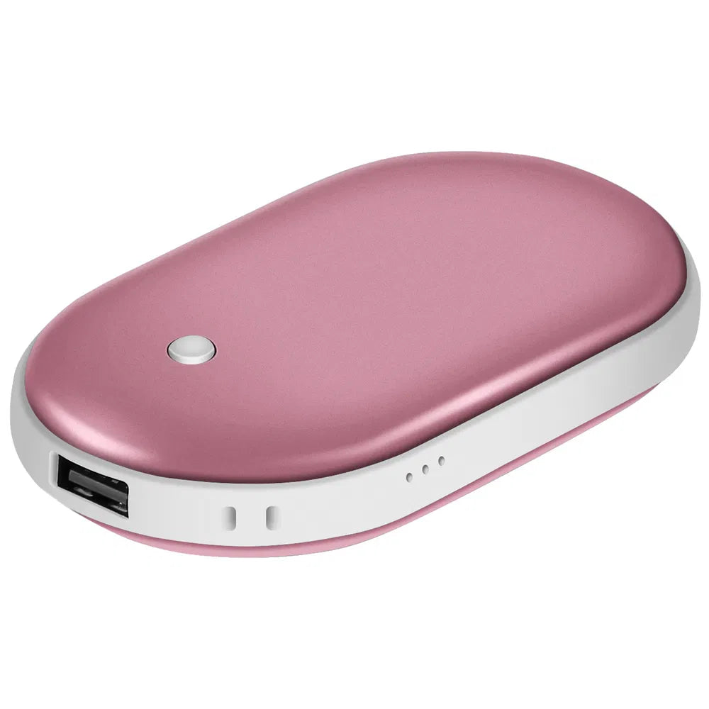 Rechargeable Hand Warmer & Power Bank - 2-in-1 Pocket Heater for Winter