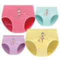 Kids Cotton Underwear Briefs (4 Pack) - Soft Breathable for Boys & Girls