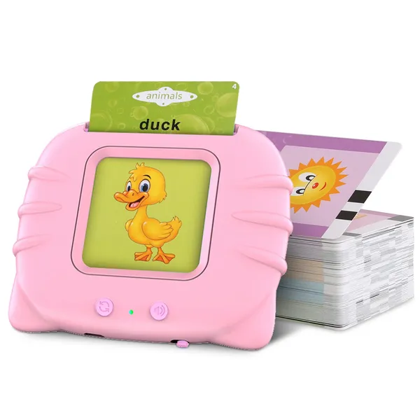 224-Word Talking Flash Cards - Electronic Audio Learning Cards for Toddlers
