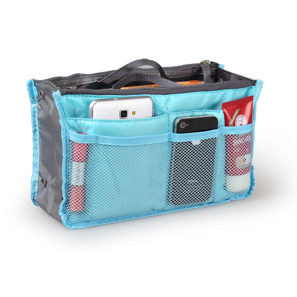 Purse Organizer Insert - Felt Handbag Liner with Pockets