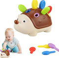 Hedgehog Number Matching Toy - Montessori Counting & Color Learning Set for Toddlers