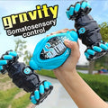 RC Stunt Twist Car - Remote Control Rolling Stunt Vehicle with Music & Lights for Kids
