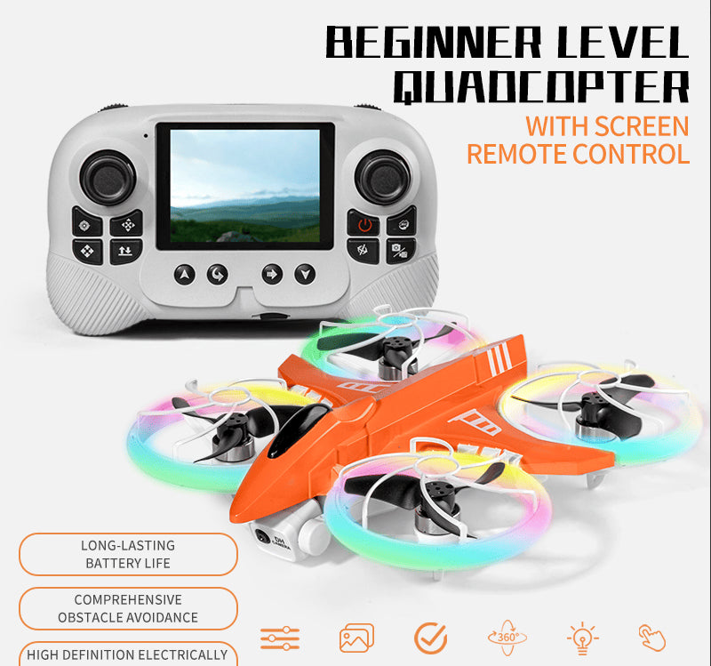 Foldable X3 Quadcopter Drone - Remote Control Drone with Headless Mode